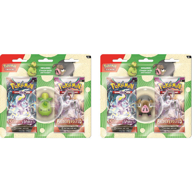 Pokemon Eraser Blister: Back to School 2023