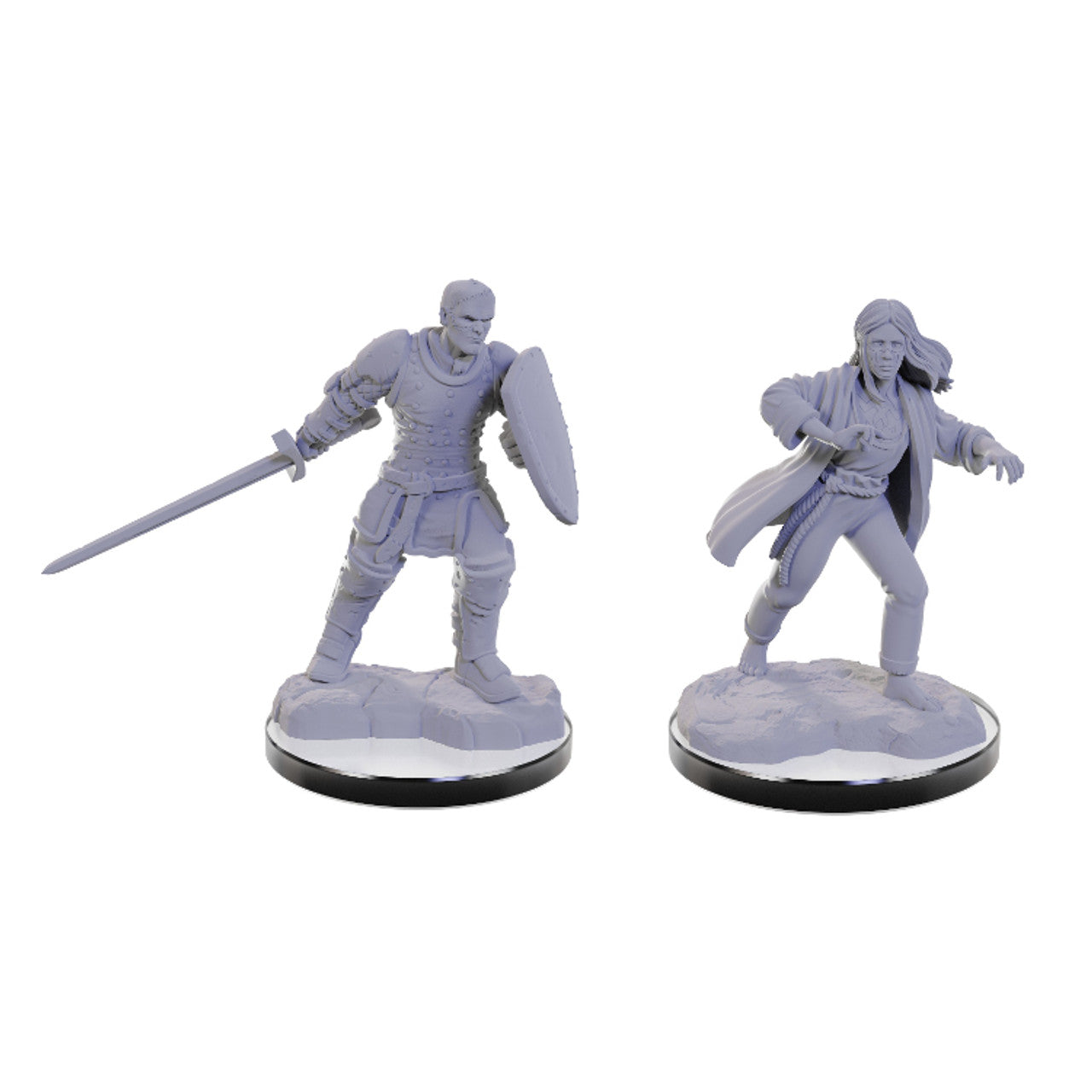 Wizkids Nolzur's Marvelous Miniatures: Reborn Paladin & Warlock