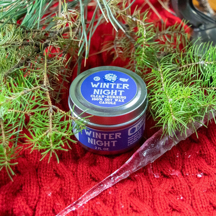 Game Master Dice Candle - Winter Night (1.4 oz.)