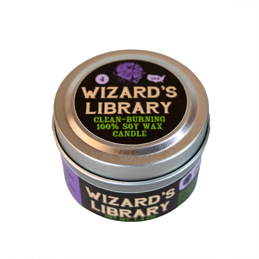 Game Master Dice Candle - Wizard's Library (1.4 oz.)