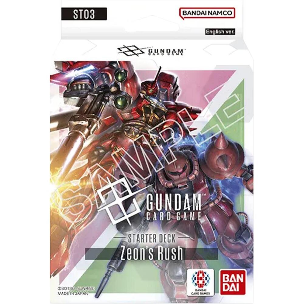 Gundam TCG: Zeon`s Rush Starter Deck (ST03)
