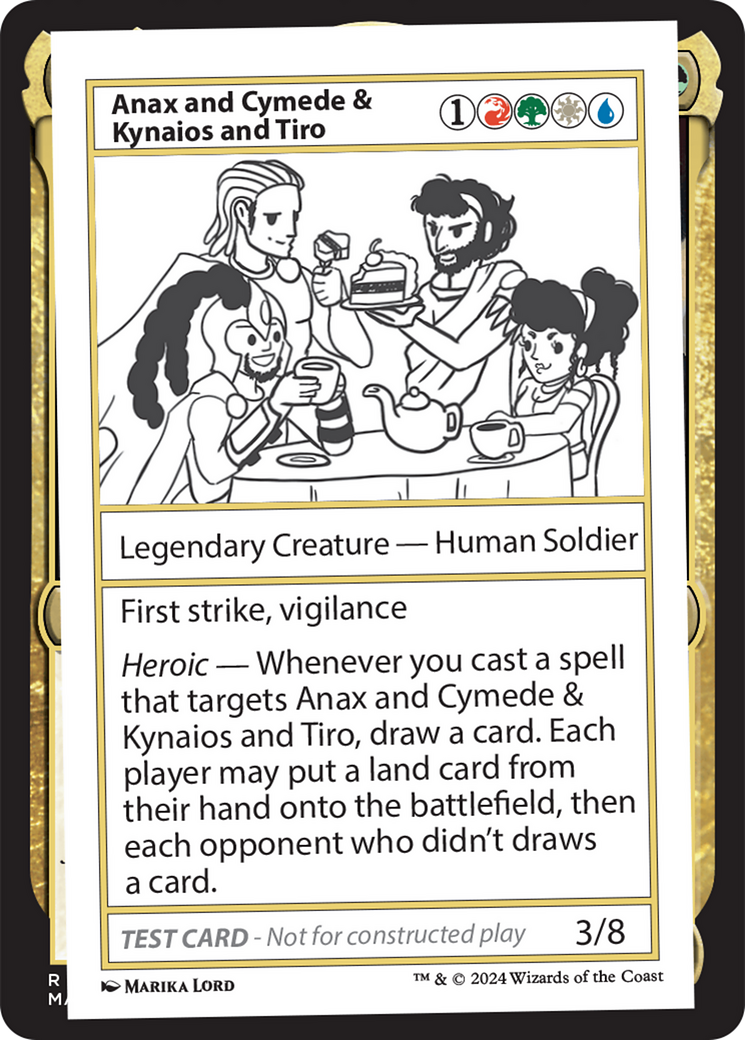 Anax and Cymede & Kynaios and Tiro (MB2PC-589) - Mystery Booster 2