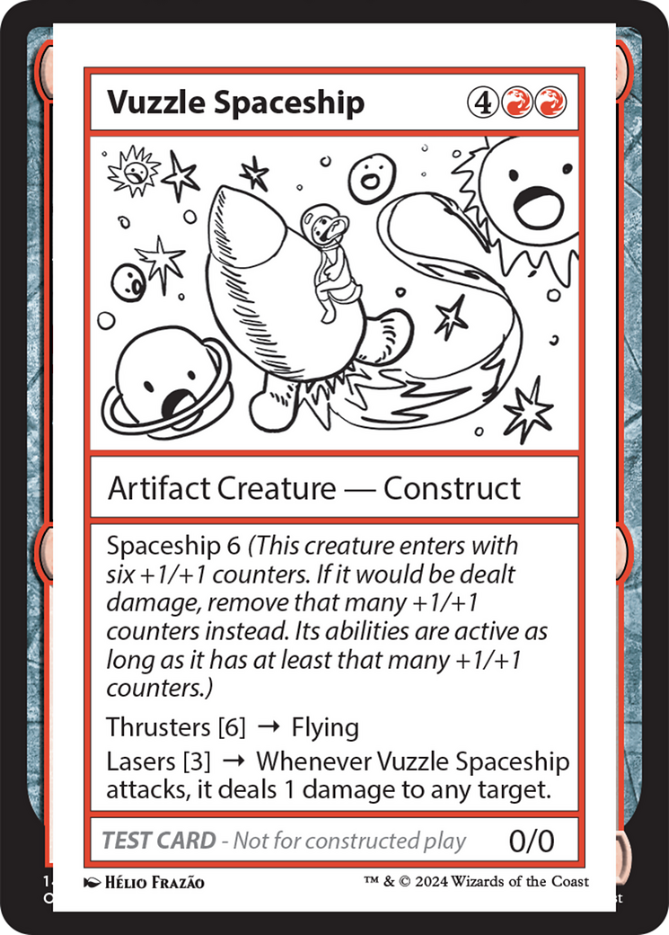 Vuzzle Spaceship (MB2PC-569) - Mystery Booster 2