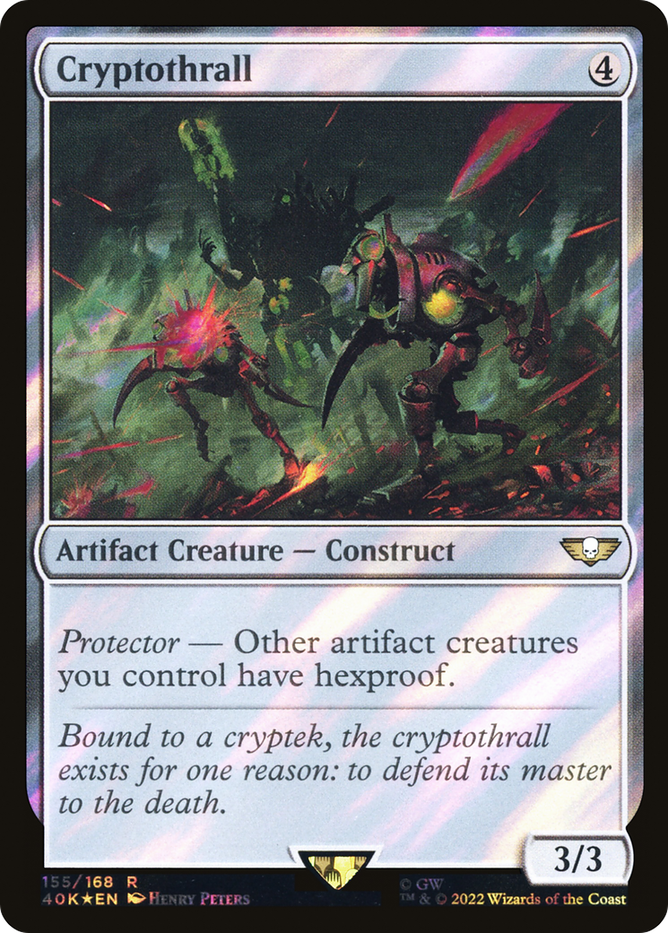Cryptothrall (Surge Foil) [Warhammer 40,000]