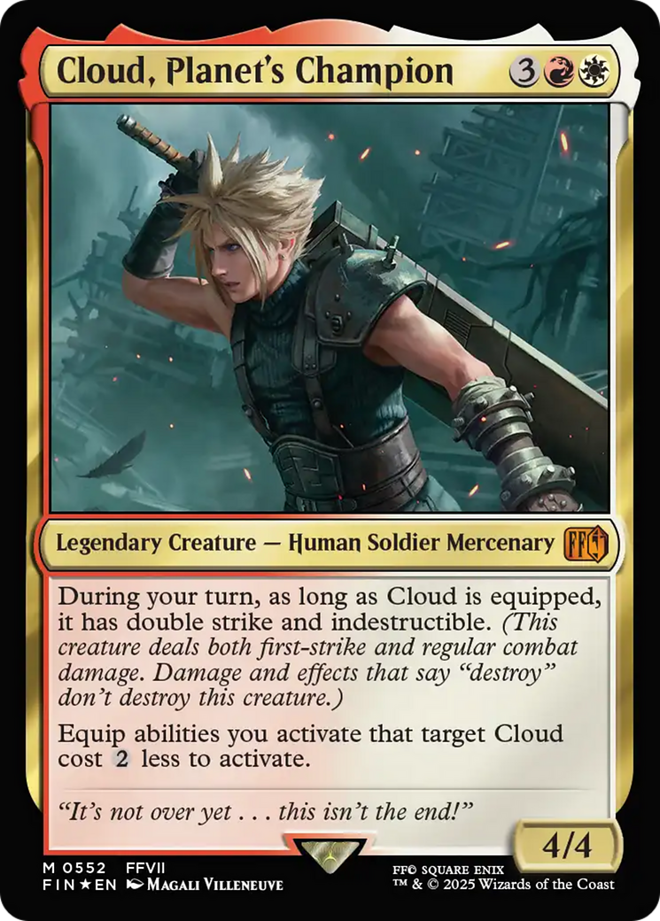 Cloud, Planet's Champion [FINAL FANTASY]
