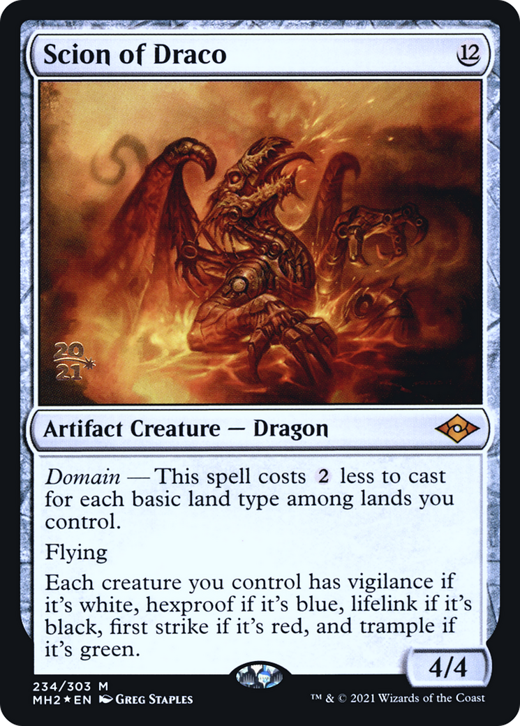 Scion of Draco [Modern Horizons 2 Prerelease Promos]