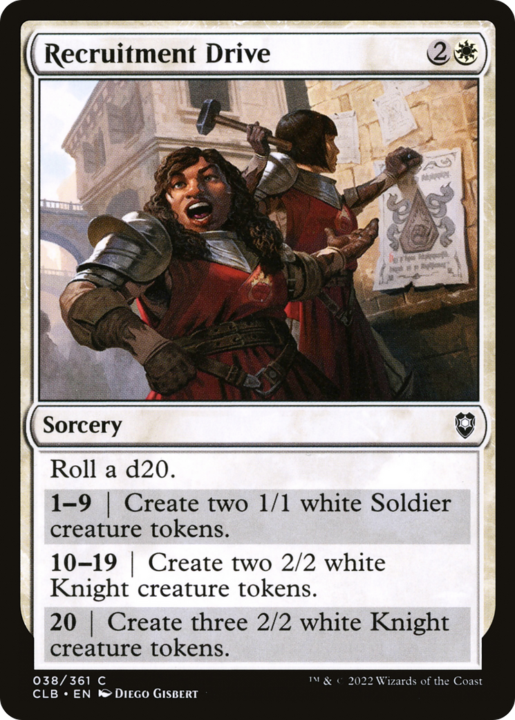 Recruitment Drive [Commander Legends: Battle for Baldur's Gate]