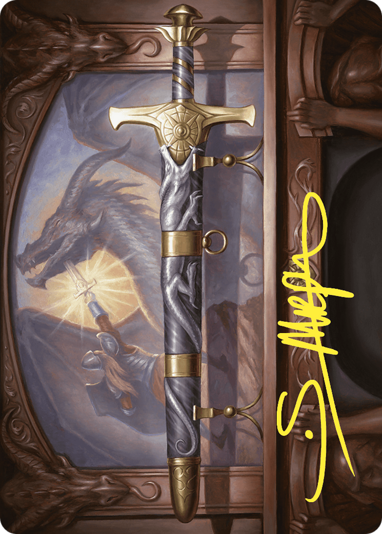 Ancestral Blade // Ancestral Blade (ACMM-001) - Commander Masters Art Series (Borderless) Foil