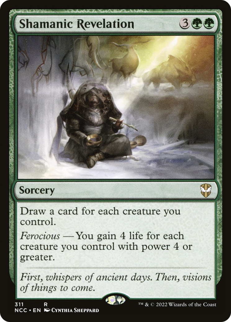 Shamanic Revelation [Streets of New Capenna Commander]