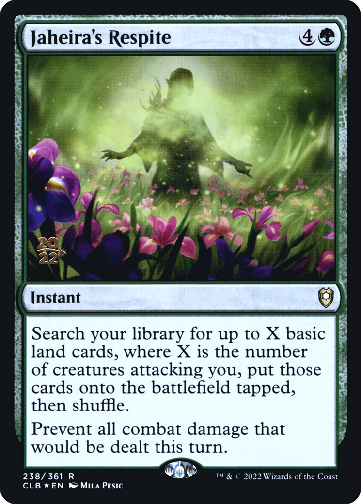 Jaheira's Respite [Commander Legends: Battle for Baldur's Gate Prerelease Promos]