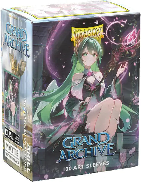 Dragon Shield Art Sleeves: Grand Archive - Ariel Archangel of Natura