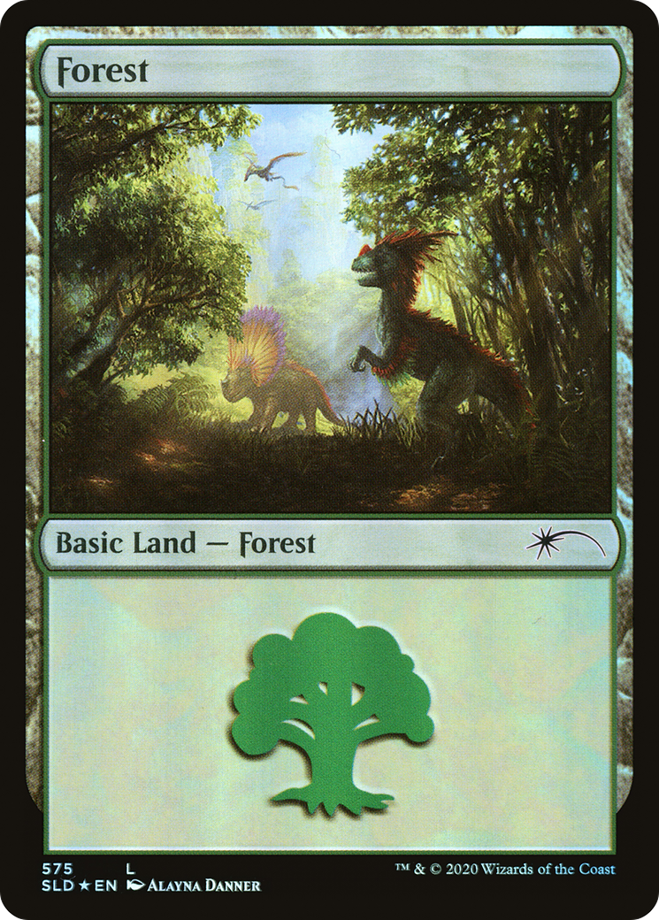 Forest (Dinosaurs) (575) [Secret Lair Drop Promos]