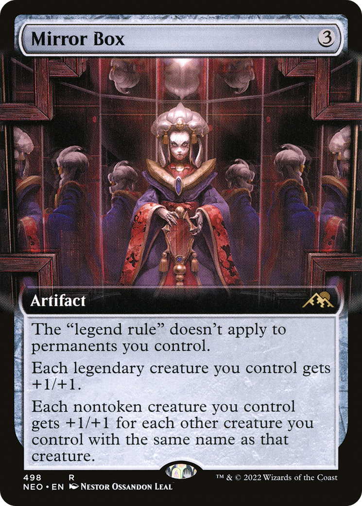 Mirror Box (Extended Art) [Kamigawa: Neon Dynasty]