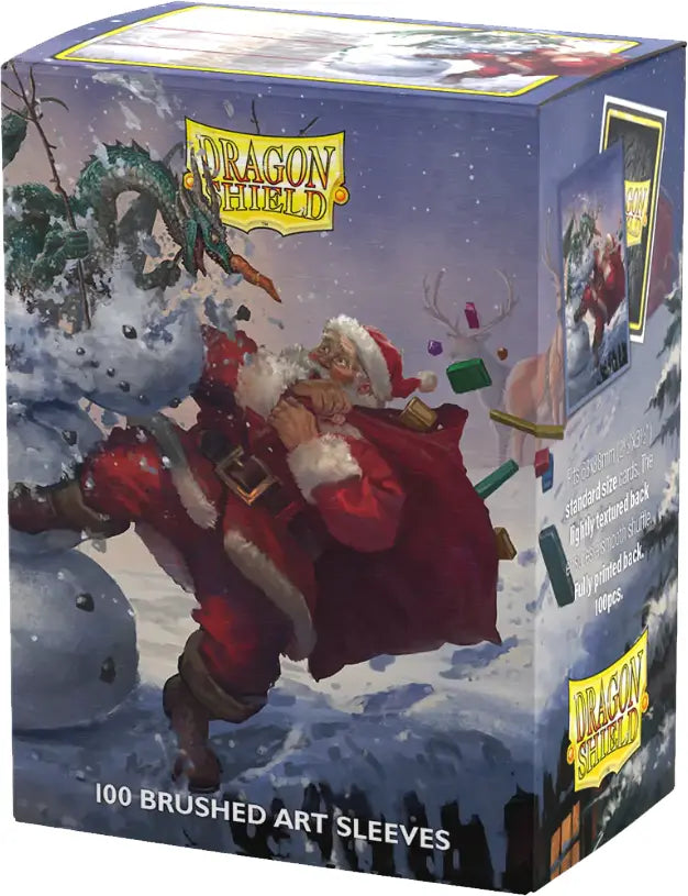 Dragon Shield: Standard 100ct Brushed Art Sleeves - Christmas (2025)