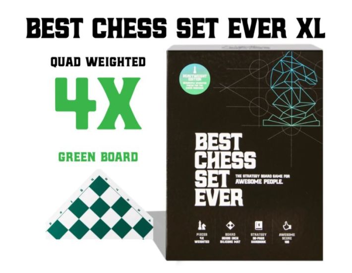 Best Chess Set Ever: XL Super Heavyweight Edition