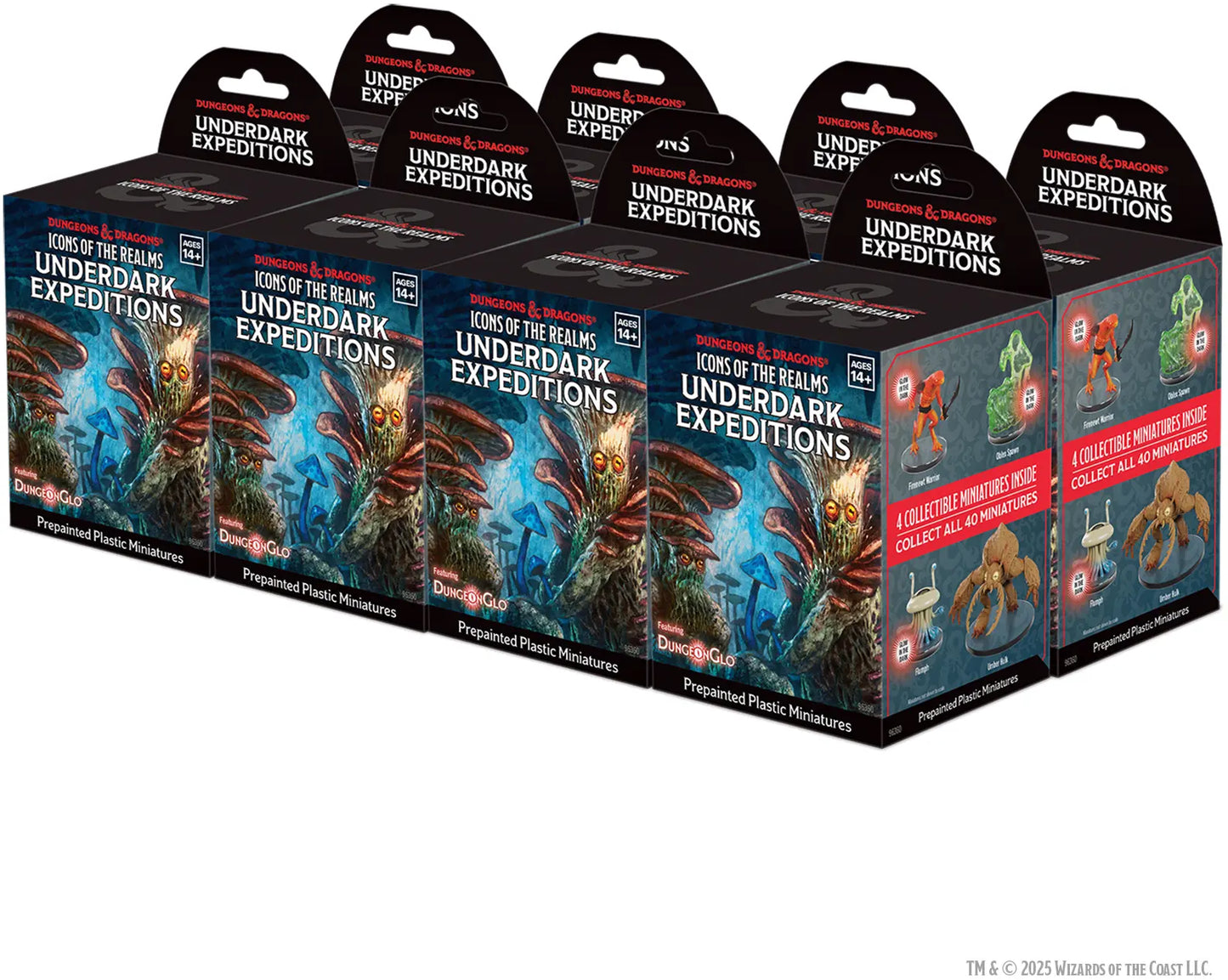 D&D Icons of the Realms: Underdark Expeditions - Booster Brick (8 ct.)