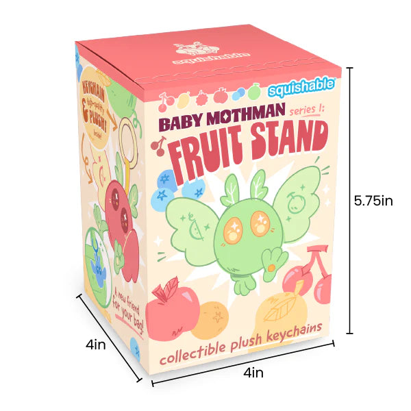 Squishable Blind Box Keychain: Baby Mothman series 1 - Fruit Stand