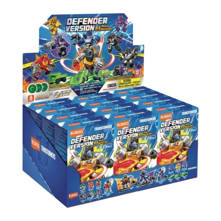 Blokees: Transformers - Defender Version 03 "Heavy Metal War" BLIND BOX