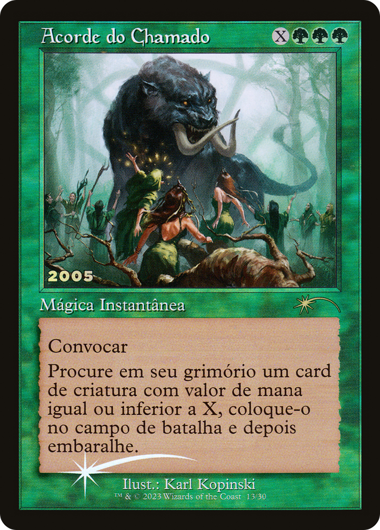 Acordo do Chamado (Chord of Calling) [30th Anniversary Promos]