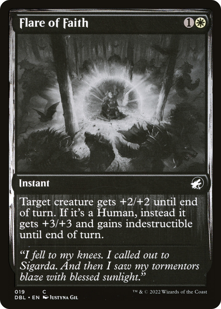 Flare of Faith [Innistrad: Double Feature]