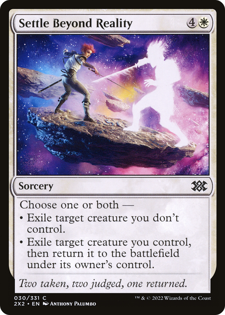 Settle Beyond Reality [Double Masters 2022]