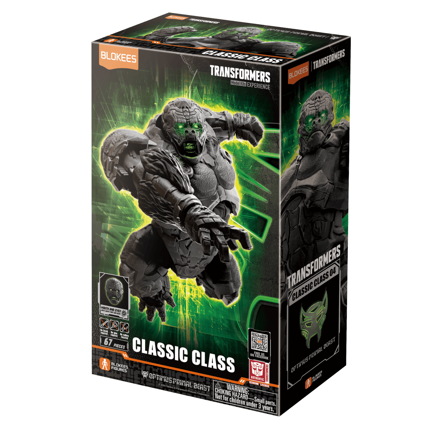 Blokees: Transformers - Classic Class 04 Optimus Primal Beast