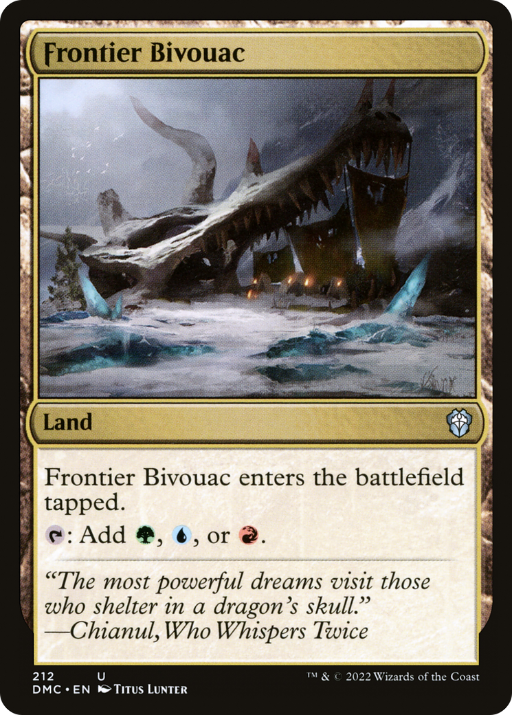 Frontier Bivouac [Dominaria United Commander]
