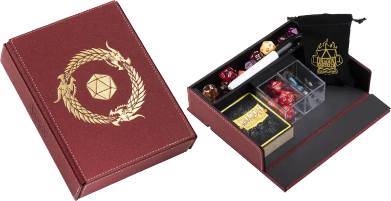 Dragon Shield: RPG Game Dice Companion - Red