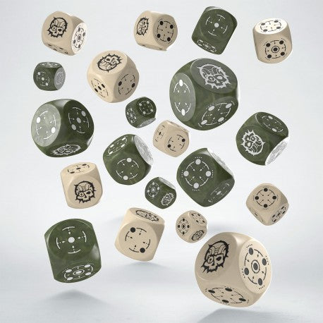 Q Workshop: Crosshairs Compact D6 - Beige & Olive