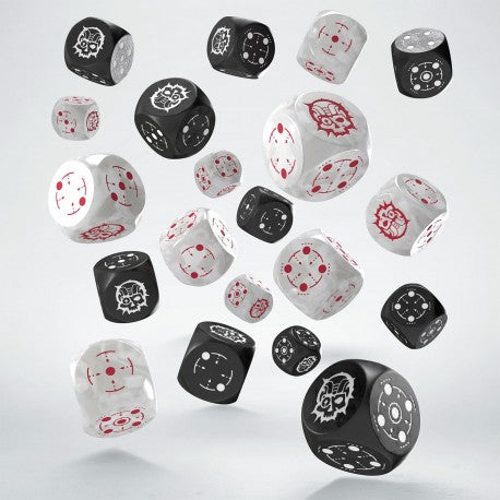 Q Workshop: Crosshairs Compact D6 - Black & Pearl