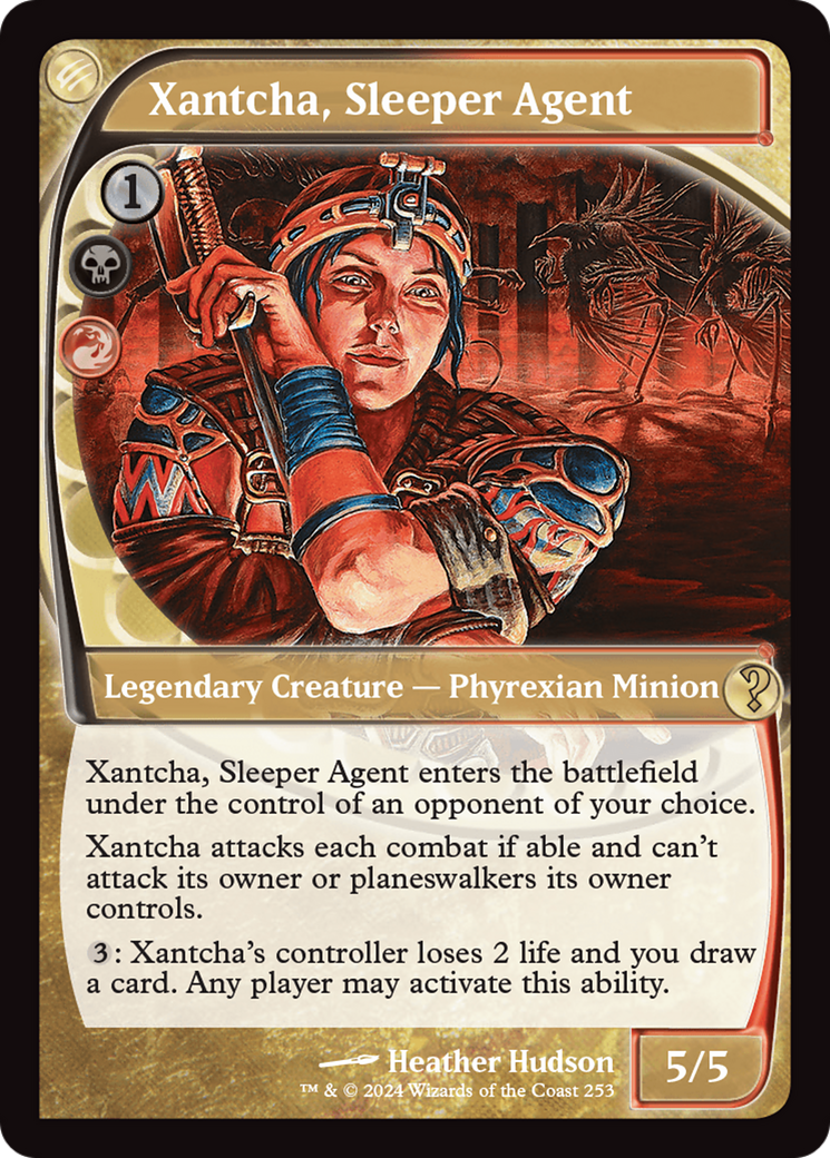 Xantcha, Sleeper Agent (MB2-253) - Mystery Booster 2 Foil