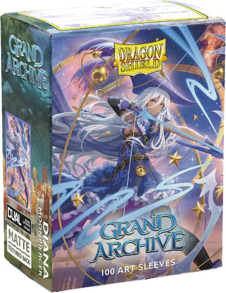 Dragon Shield: Standard 100ct Art Sleeves - Grand Archive (Diana Moonpiercer) Matte Dual