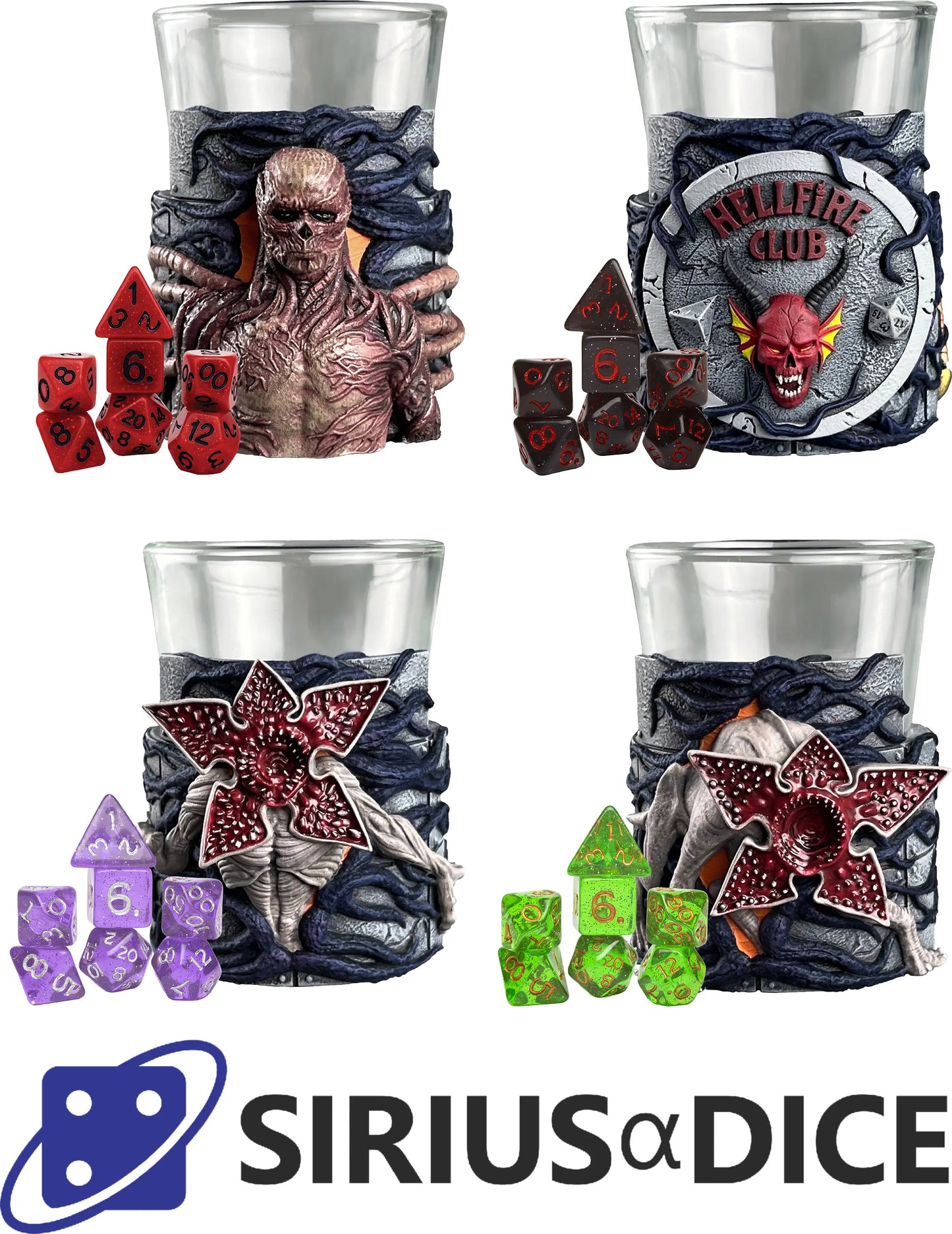 Sirius Dice: Stranger Things Mini Dice Cups Blind Box