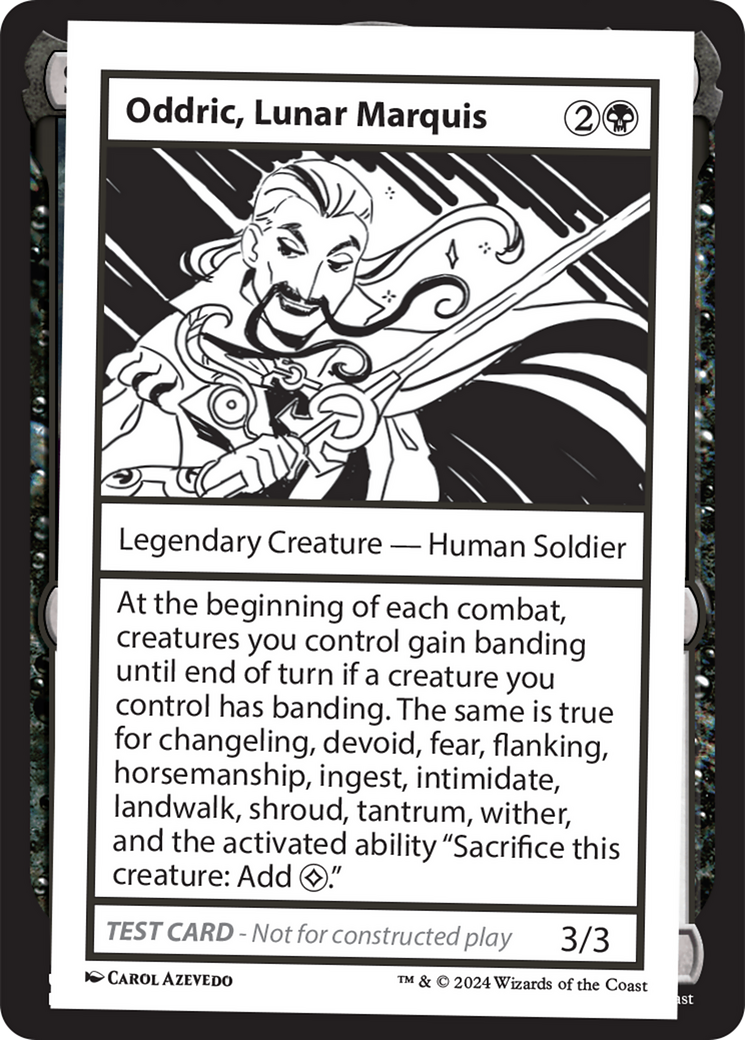 Oddric, Lunar Marquis (MB2PC-551) - Mystery Booster 2