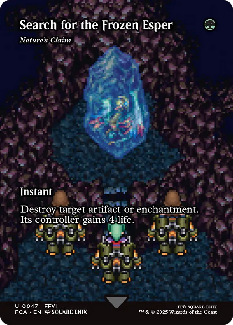Search for the Frozen Esper - Nature's Claim (Showcase) [FINAL FANTASY : Through the Ages]