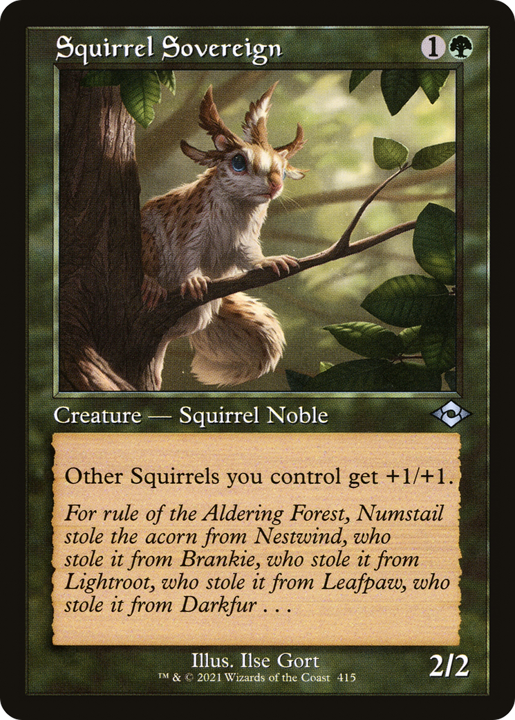Squirrel Sovereign (Retro) [Modern Horizons 2]