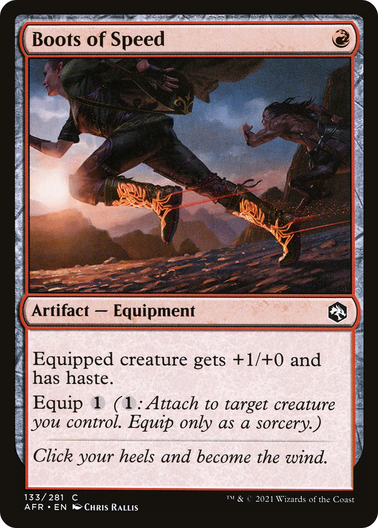 Boots of Speed [Dungeons & Dragons: Adventures in the Forgotten Realms]