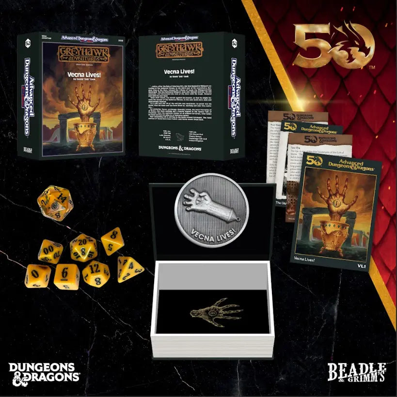 Beadle & Grimm's: Dungeons & Dragons Classic Module Dice Collection - Vecna Lives