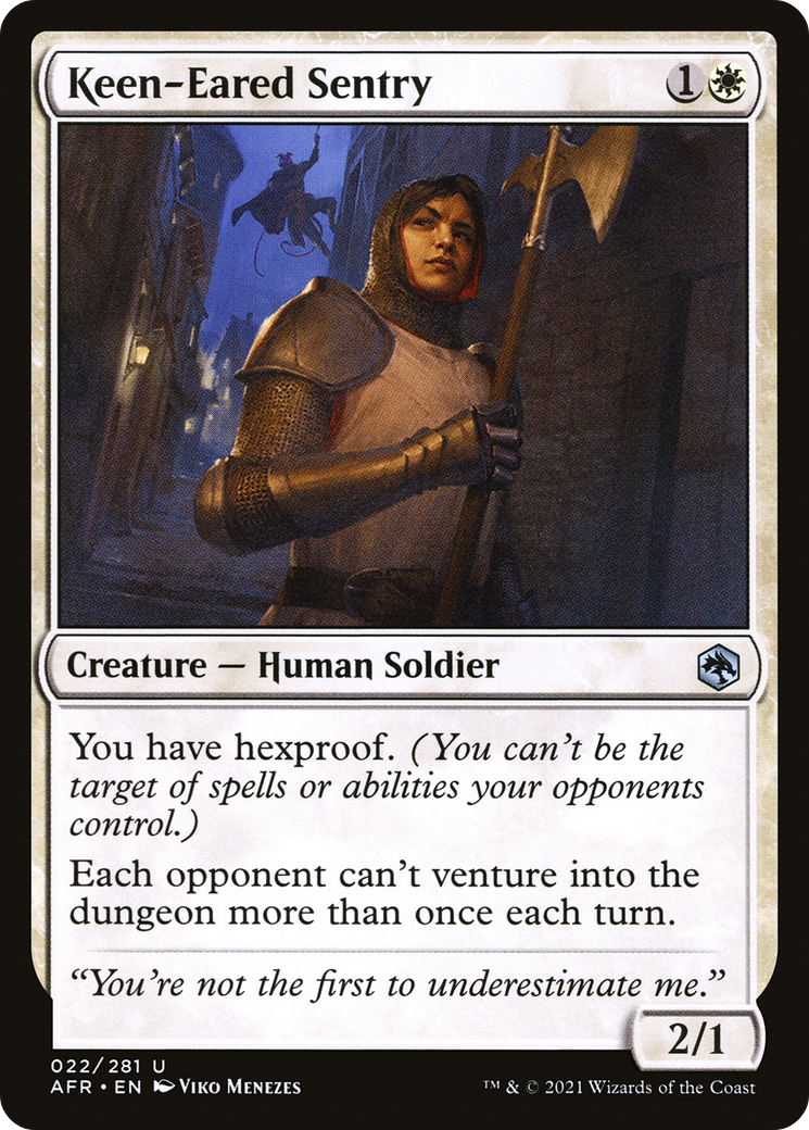 Keen-Eared Sentry [Dungeons & Dragons: Adventures in the Forgotten Realms]