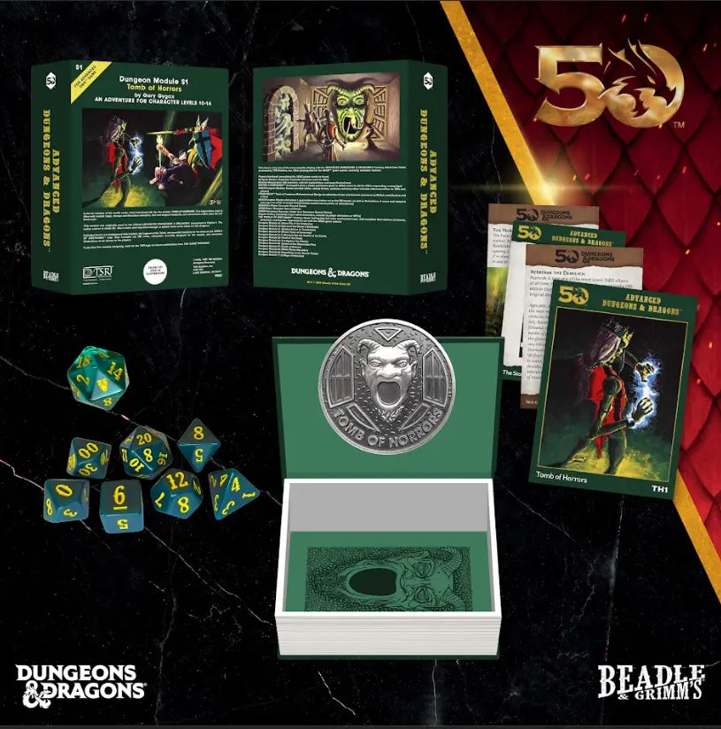 Beadle & Grimm's: Dungeons & Dragons Classic Module Dice Collection - Tomb of Horrors