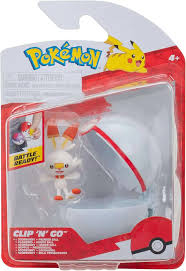 Pokémon Clip ‘N’ Go Scorbunny and Premier Ball