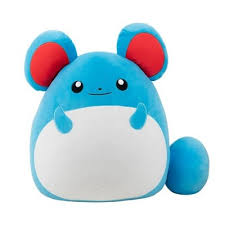Squishmallows Pokemon Marill Plush Toy, 10 Inch