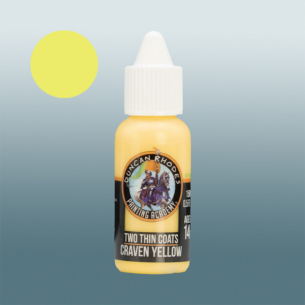 Two Thin Coats: Craven Yellow