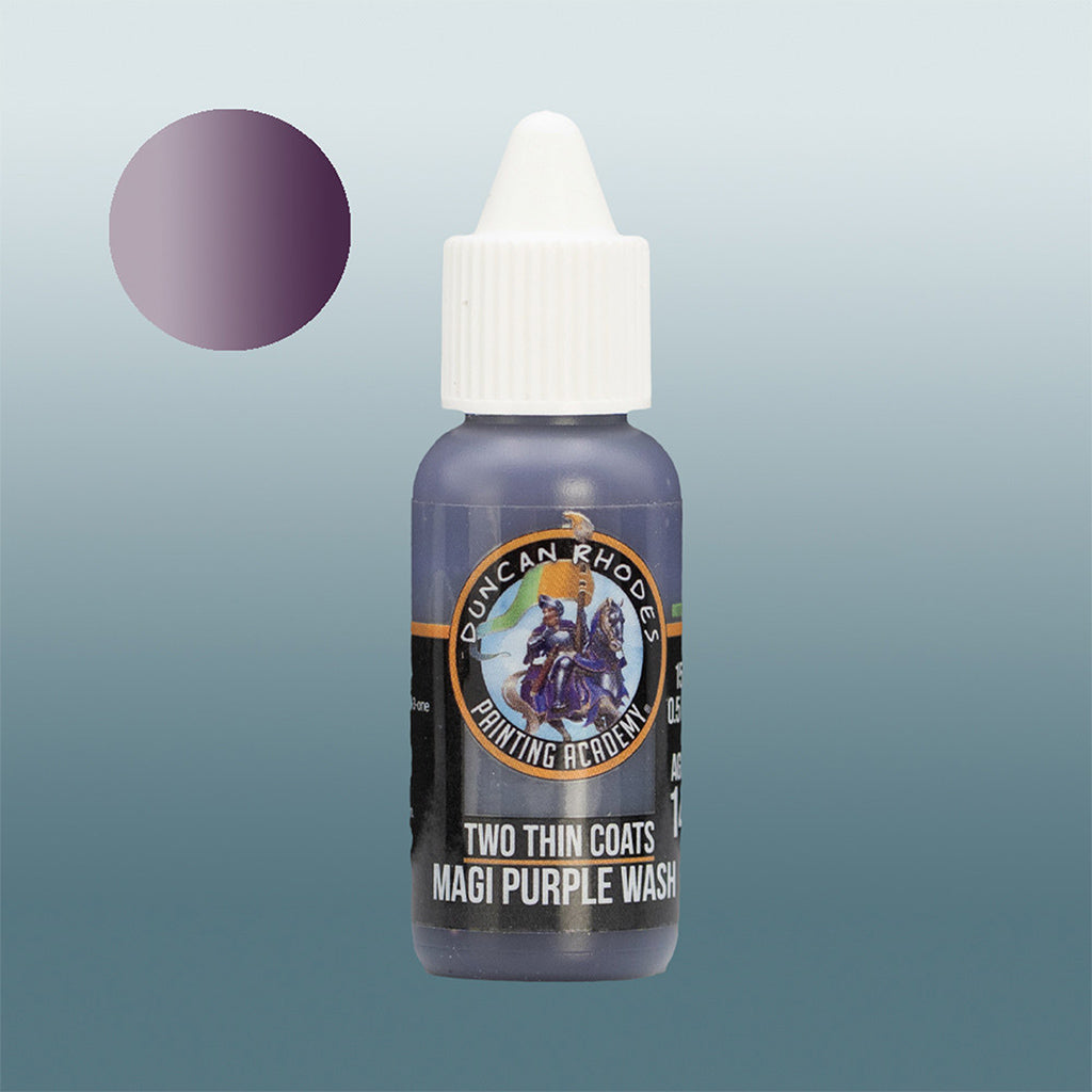 Two Thin Coats: Purple Glaze