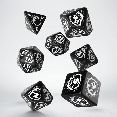 Q Workshop Dragons Dice Set: Hematite