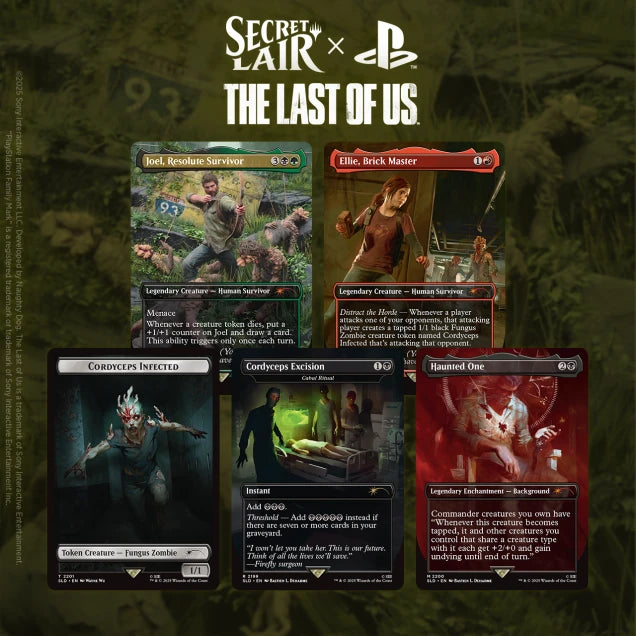 Secret Lair x Playstation: The Last of us - Part I (Non-foil)