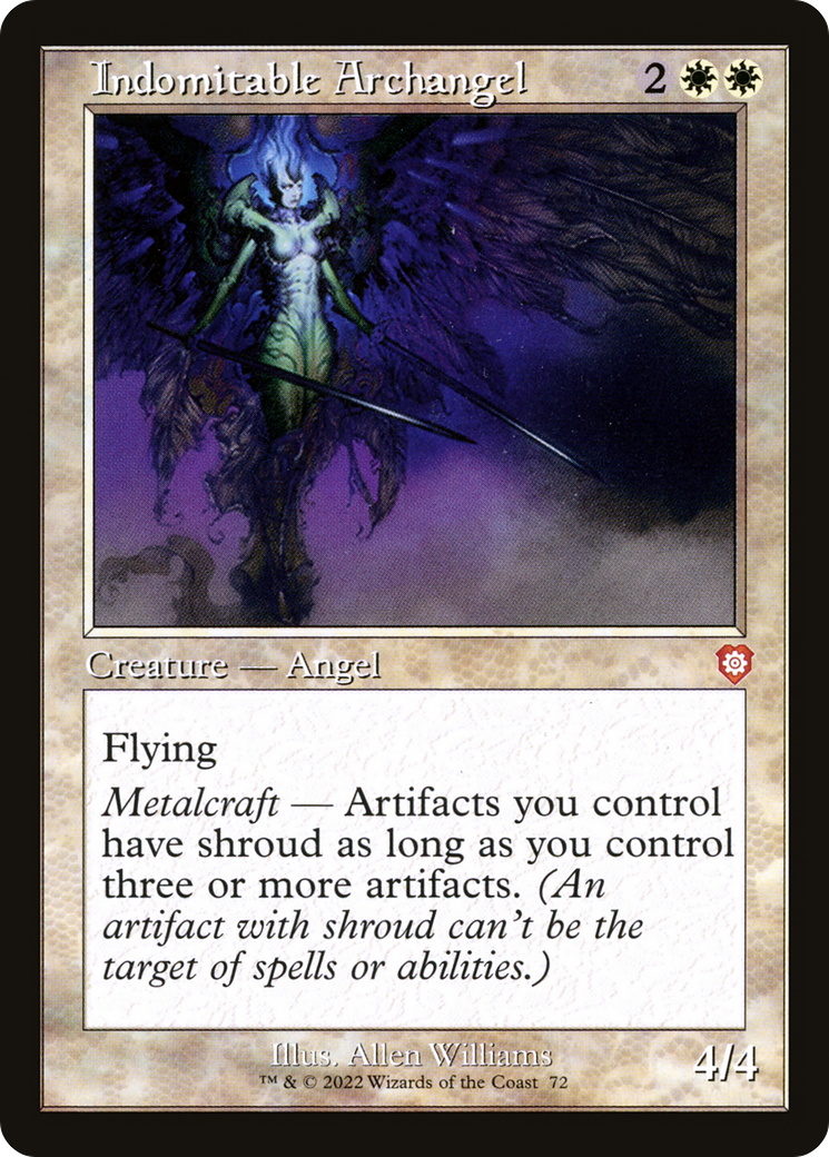 Indomitable Archangel (Retro) [The Brothers' War Commander]