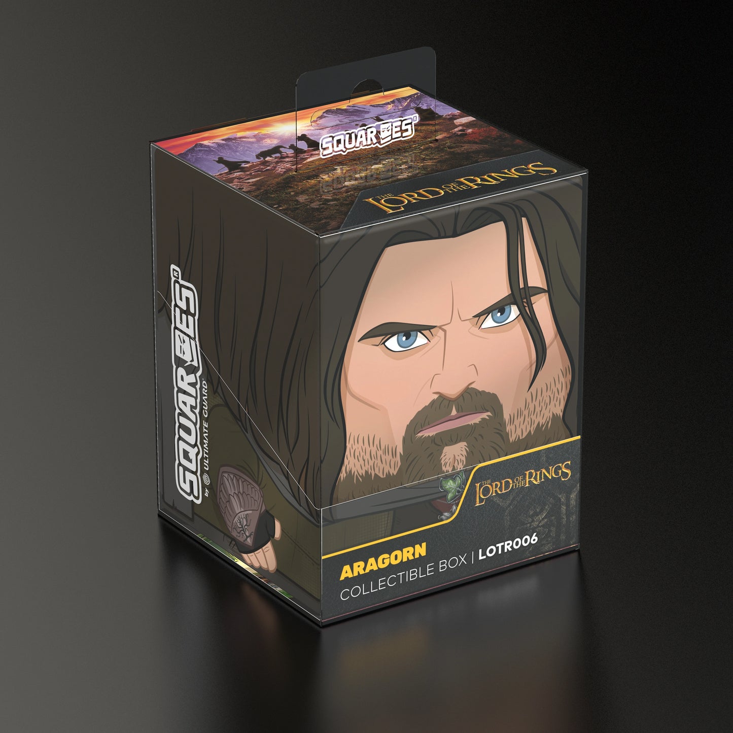 Squaroes 100+ Deck Case: Lord of the Rings - Aragorn