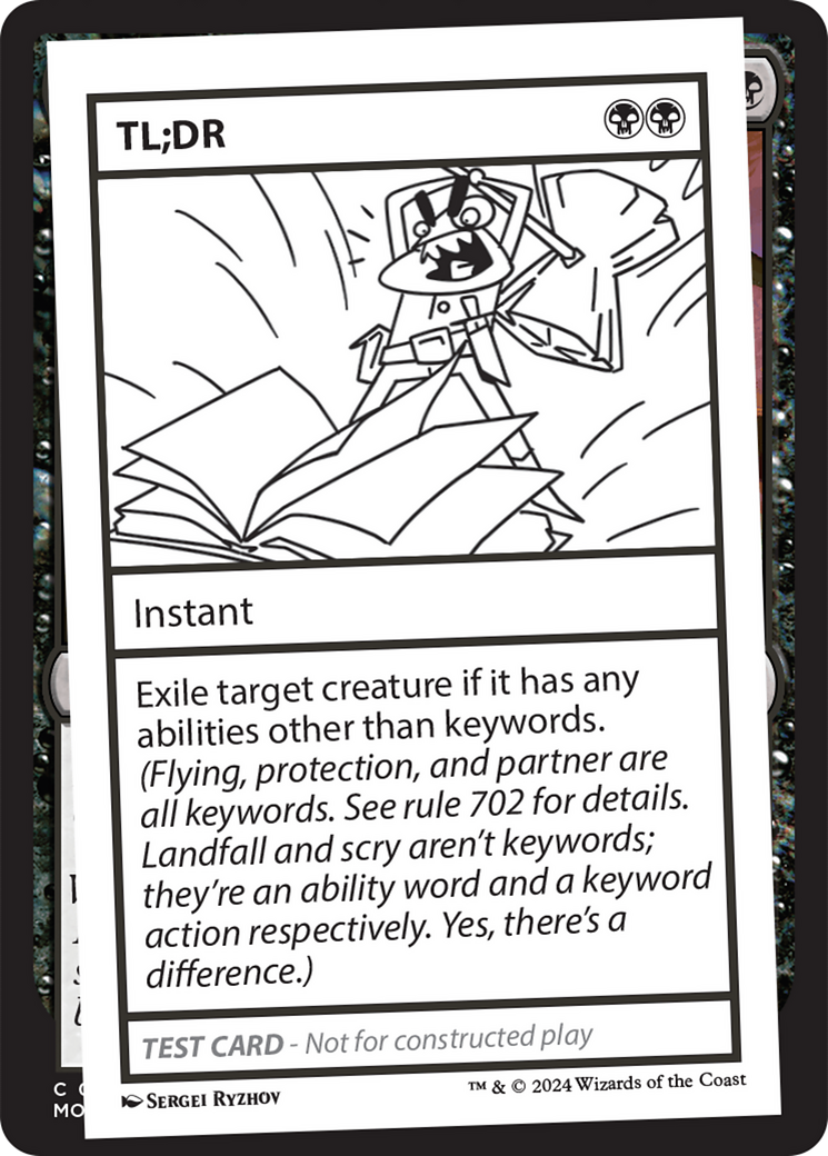 TL;DR (MB2PC-553) - Mystery Booster 2