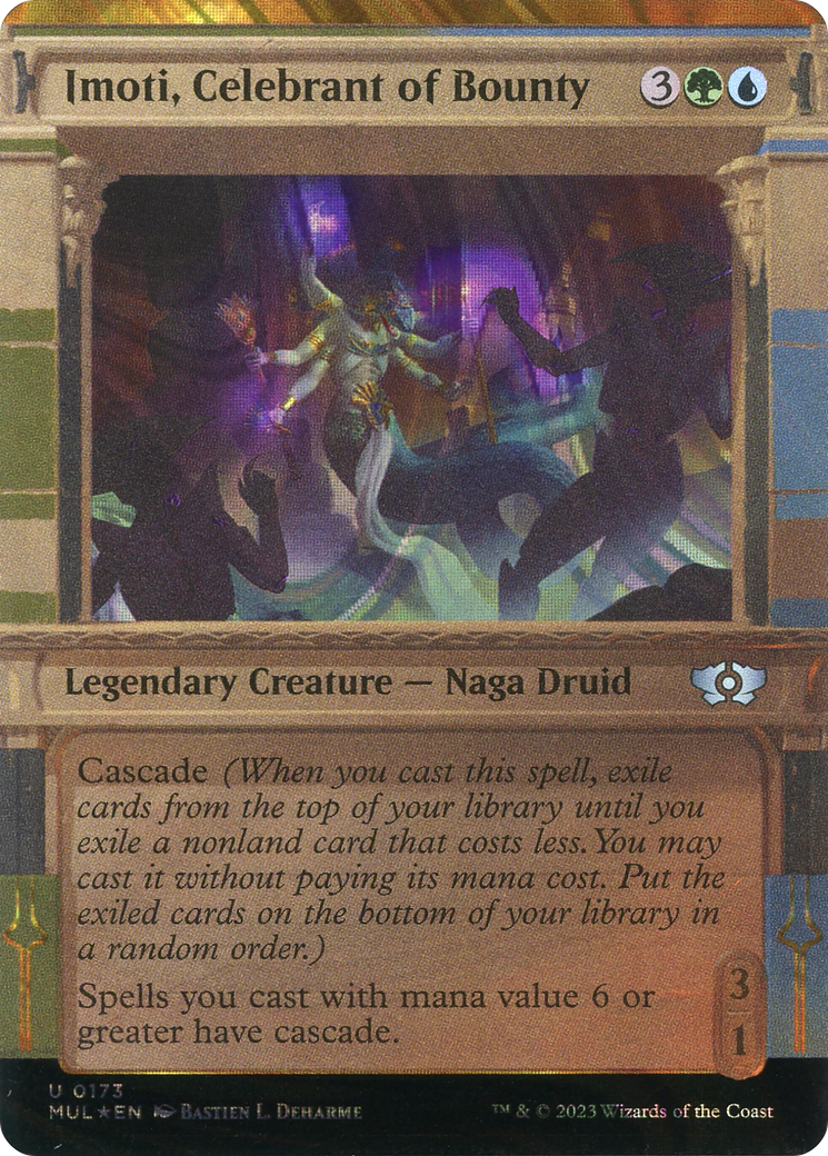 Imoti, Celebrant of Bounty (Halo Foil) [Multiverse Legends]